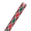 Flexo® PET - 1/2" - "Good Cheer" Forest Green,Red and White