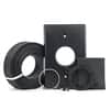 Flexo Mounting System Finish Kit Deluxe - Black